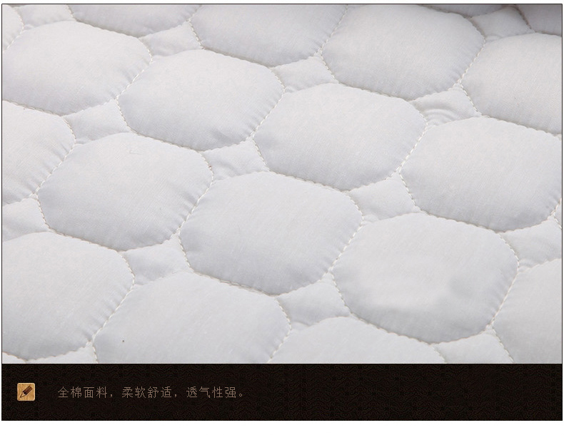 Năm sao bộ đồ giường khách sạn khách sạn có thể gập lại giường nệm nệm pad dày pad bảo vệ chống trượt mat - Nệm đệm lò xo everon