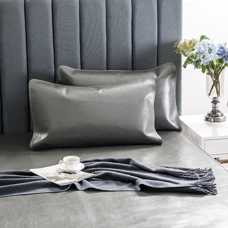 YOMO Original Shepherd Layer Buffalo Leather Pillowcase Bull Leather Sandal Mat Assorted Single Leather Summer Pillowcase Soft Pillowcase