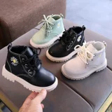 Martens, детские ботинки, короткие сапоги для мальчиков в английском стиле, 2020, в корейском стиле