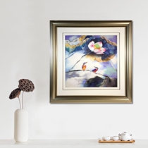 Xiang embroidery Kingfisher Lotus