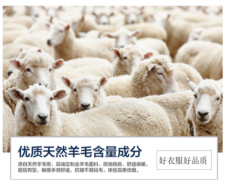 Manteau pour fille en laine - Ref 2162253 Image 14