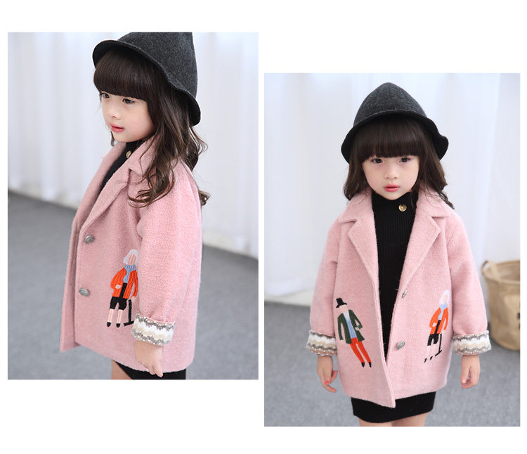 Manteau pour fille en laine - Ref 2162253 Image 23