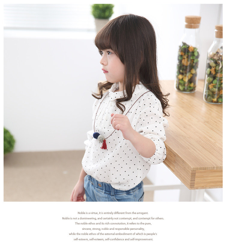 Chemise fille à manche longue - Ref 2084878 Image 17