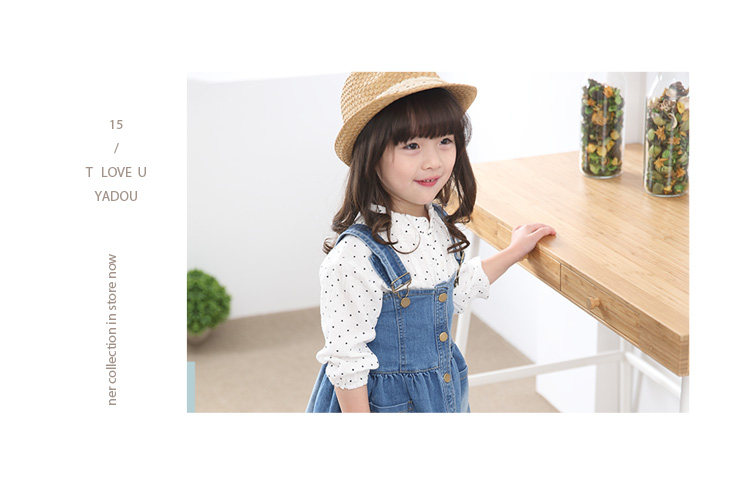 Chemise fille à manche longue - Ref 2084878 Image 22