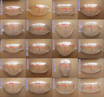 Xunying Zhongsha cross-country small handsome guy Thunder King King little Princess transparent shell electric car instrument shell transparent cover