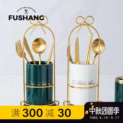 High face value chopsticks storage box drain chopsticks cage household chopsticks kitchen chopsticks spoon storage shelf