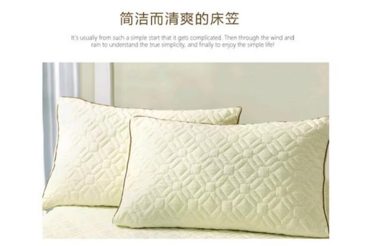 Xuất bông rửa giường chăn đơn Simmons nệm bảo vệ bọc mủ cao su bọc nệm mỏng màu nâu chống trượt Ga phủ giường là gì
