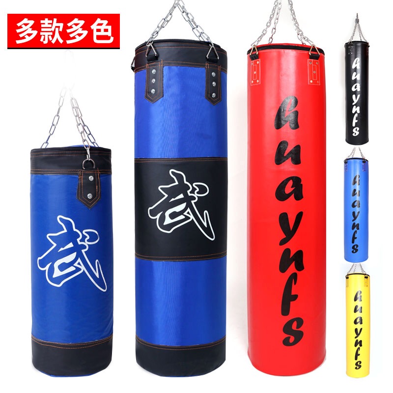Boxing sandbag solid sandbag hollow crane adult household taekwondo gym boxing bag for household use of Taekwondo gym