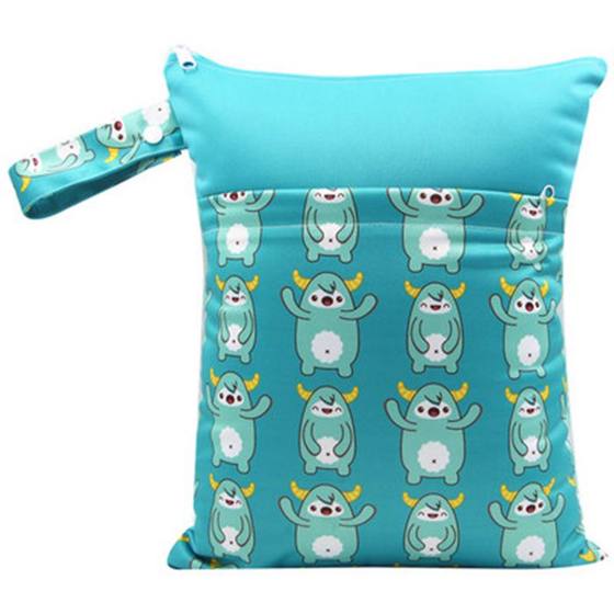 宝宝尿片收纳袋外出便携尿布袋婴儿用品衣服奶瓶收纳包尿不湿袋子