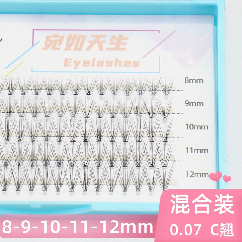 The simulation of straw 0 07C warp mixing of straw by a single cluster of false lashes