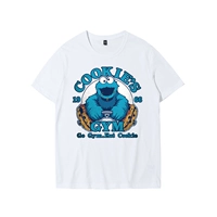 Cookie Monster перевернул древнюю белую футболку