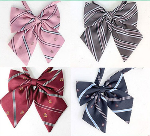 Collar flower JK uniform collar tie original mono-Japan-ROK college student uniform accessories embroidered crown insignia cosplay