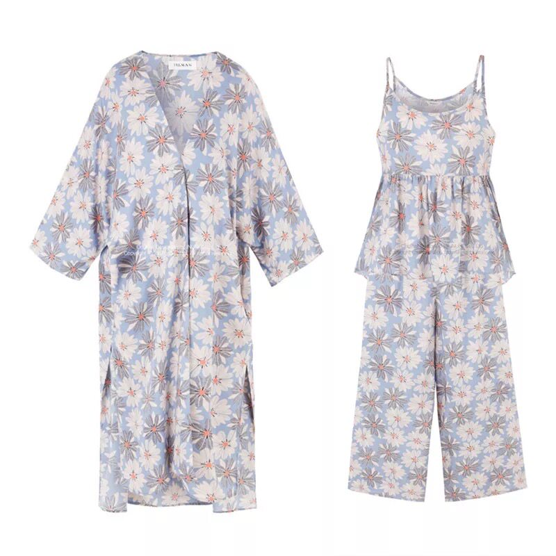 Pyjama pour femme en Polyester Polyester  à manches - Ref 2995834 Image 5