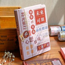 Future can be expected literature and art exquisite simple ins style notebook hand book notepad female hand account book Diary book