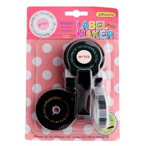 motex creative handheld diy number letter typewriter tape Handbook sticker manual hand account label machine printer