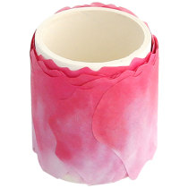 Misu hand tent Japanese and style watercolor cherry blossoms can tear shaped petals and paper tape collage hand account decoration sticker