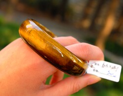 ແກນທໍາມະຊາດໄປເຊຍກັນ yellow tiger eye stone bracelet three color yellow red blue tiger eye stone