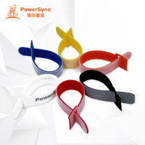 Bauer color Velcro adhesive tape patch female buckle Velcro tie tie strap strap 3 in