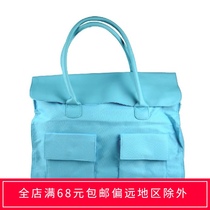 Procter & Gamble blue fashion hand bag shopping bag fashion womens bag Classic blue shoulder bag portable casual solid color