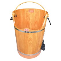 Fengzu brand steam barrel X-1 tempered oak multi-function steam barrel fumigation barrel Foot bath barrel