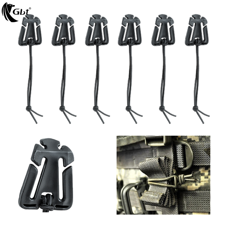 Molle Tactical Backpack Tool Buckle Webbing Storage Buckle Outdoor Quick Hanging Buckle EDC Travel Accessories Hanging Load Bearing Buckle