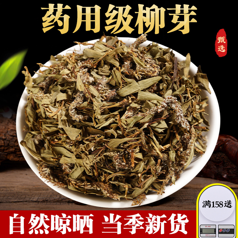 Natural Wild Willow Buds Chinese Medicinal Herb 500g Fresh Dried Goods Willow Buds Willow Shoots Willow Buds with Flower Stamens Genuine Premium Willow Bud Tea