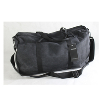 Simple solid color canvas travel bag Japanese handbag large capacity luggage ancient tote bag for men and women shoulder bag