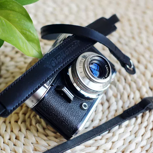 Камера, бретели, из натуральной кожи