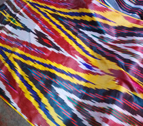 Uzbek fabric Uzbek characteristic silk Adelais silk fabric width 50cm decoration
