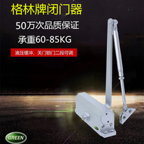 Green 85KG behind closed door building door hydraulic door closing with magnetic lock automatic closing machine hydraulic buffer for home