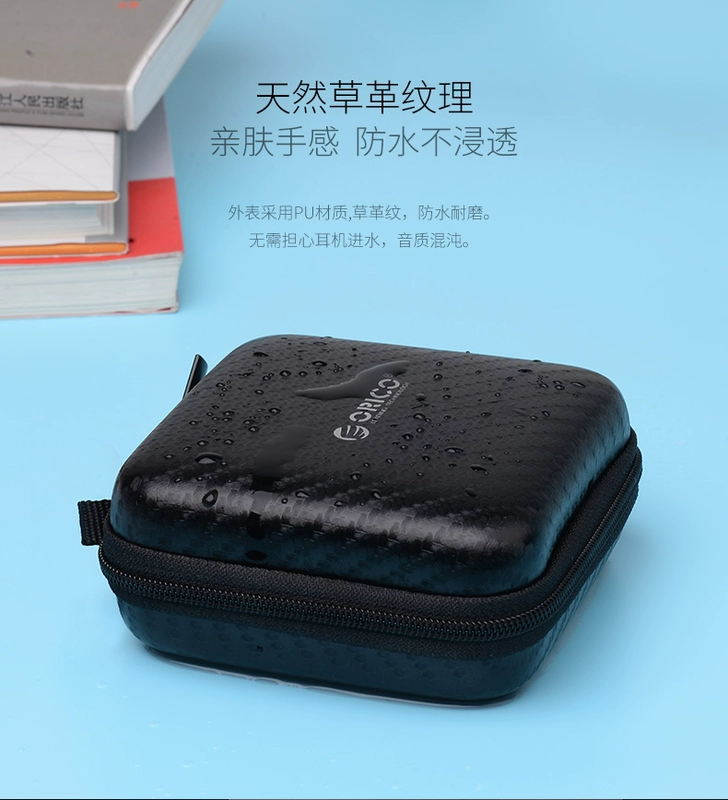 ORICO mini bảo vệ kỹ thuật số hộp lưu trữ USB cáp dữ liệu hoàn thiện USB flash drive thẻ nhớ tai nghe Bluetooth gói hộp đựng tai nghe mozard