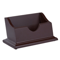 Huixing wooden business high-grade business card box Office wooden office desktop simple ornaments custom gift gifts