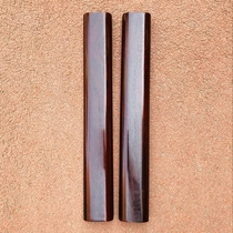 Zhen Mulin Authentic Indian Leaflet Rosewood Paperweight High Density Old Material Solid Wood Sandalwood Study Four Treasures Calligraphy Ruler