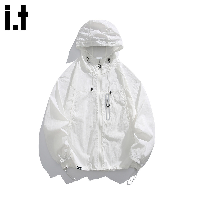 I.T Izzue Outdoor Sun Protection Clothing for Men 2026 Summer Thin Style Anti-Uv Ice-Feel Breathable Men's Sun Protection Clothing