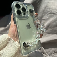 Apple, iPhone13, радужный летний чехол для телефона, 12promax, с медвежатами, премиум класс, популярно в интернете
