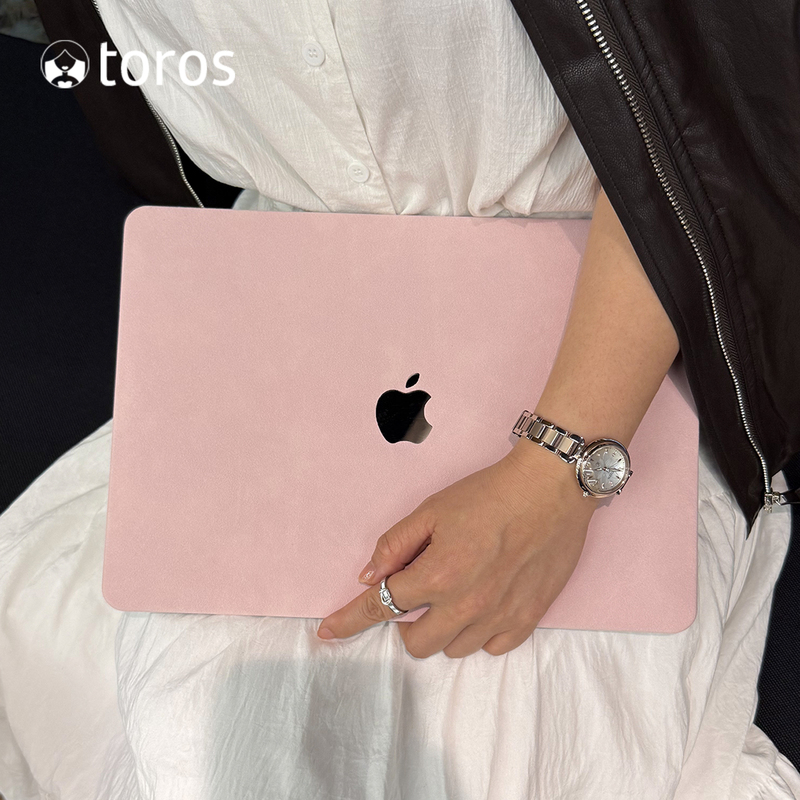 2026 New M5 Suitable for MacBook Air Protective Case Pro 14inch Micro-Velvet 13.6 Pink M3Neo Transparent M2 Soft M4 Apple Notebook 2025 Computer Protective Cover 15 Leather M1 Soft 16