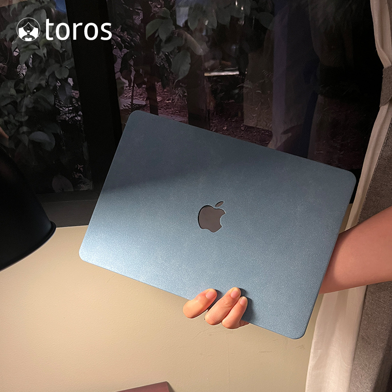 2026 Model M5 Haze Blue Neo Micro Velvet Suitable for M4 Apple Laptop Protective Case Air15 Computer Case Macbookpro Protective Case 14inch M3 Transparent M2 Soft Case 13.6 Leather 16m1