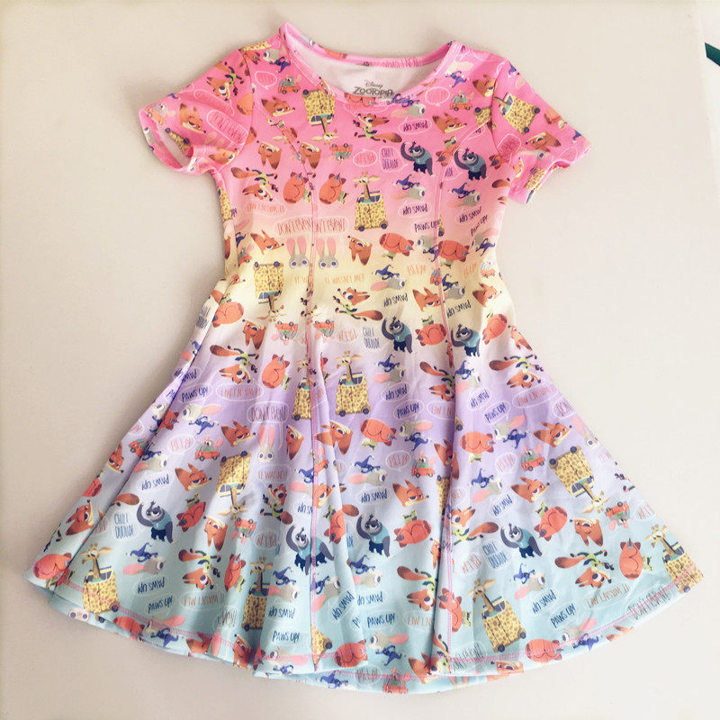 Gigi Magic House Cartoon crazy Animal City dress Children's big skirt Tutu Cute skirt