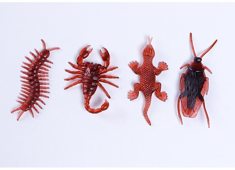 仿真蟑螂 愚人节整蛊玩具 吓一跳蟑螂小强 仿真蜈蚣壁虎蝎子批发详情12
