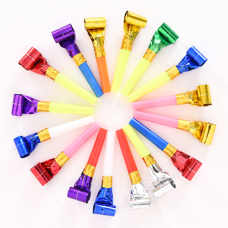 Trumpet blowing dragon whistleblowing cheerleader Birthday Party Birthday Party Long Nose Help Props Bar