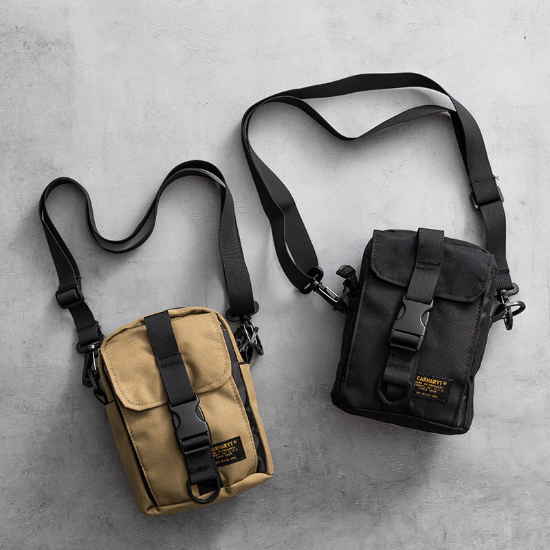 Tide brand Carhart men's tooling bag fashion canvas functional messenger bag personality casual shoulder bag travel small bag