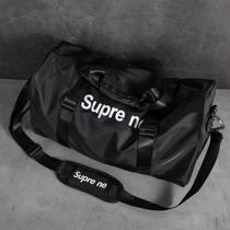 Fitness Bag Large Capacity Sports Handheld Travel Training Bag Men And Women Light Luggage Bag Trend Single Shoulder Inclined Satchel Bag