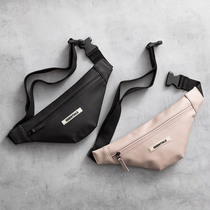 Tide Card PU Leather Male And Female Fashion Purse Personality 100 Hitch Casual Single Shoulder Bag Han Version Trendy Chest Bag Travel Skew Satchel