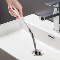 Japan Duct Dredge through sewer Sewer Hair Cleaner Wash Face Pool Cleaning Brush Hair Anti-Clogging God