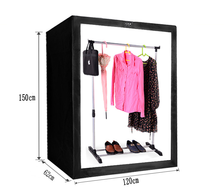 1 5m LED studio soft box photography photo box photography lighting props clothing studio hanging shooting tile