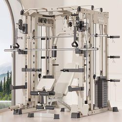Gantry Rack Home Fitness Equipment Multi-Functional All-In-One Smith Comprehensive Trainer Squat Bench Press Bird Rack