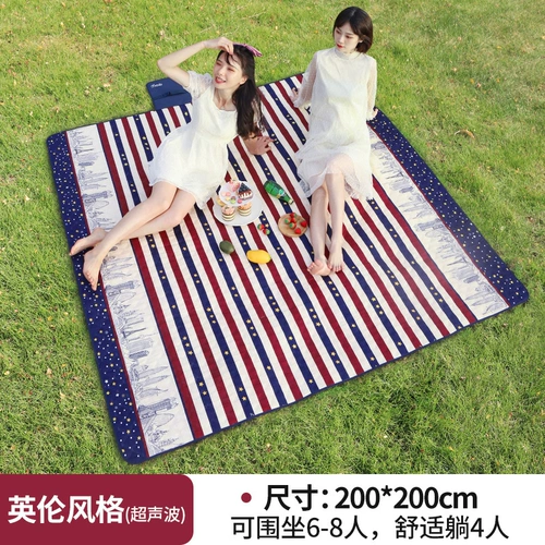 Детская дорожная палатка для ползания для кемпинга, водонепроницаемый ковер, водные растения, подушка, увеличенная толщина