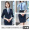 Female - navy blue (suit short skirt) - blue shirt