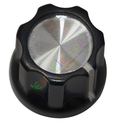 [半圆轴D字形安装孔吉他贝司效果器音量旋钮音量色旋钮扭电位器帽]