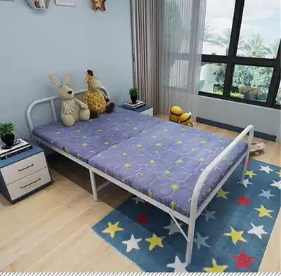 Recliner plate bed shrink household 1 2 canvas tent 40cm high folding bed single cot bed for children